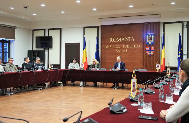 Reprezentanți Michelin din 8 țări, în vizită la Consiliul Județean Sălaj și Primăria Zalău