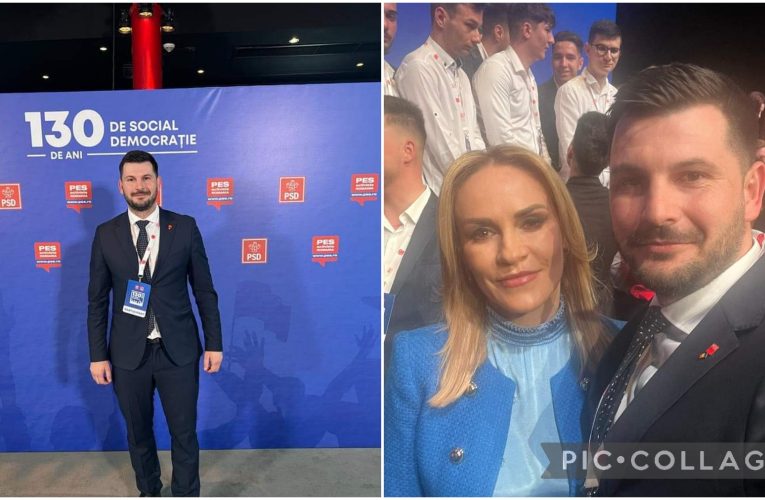 Liderul TSD Sălaj, Vlad Pașcalău, prezent la București, la evenimentul dedicat celor 130 de ani de social-democrație