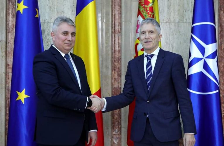 Lucian Bode, întâlnire cu ministrul de Interne din Spania