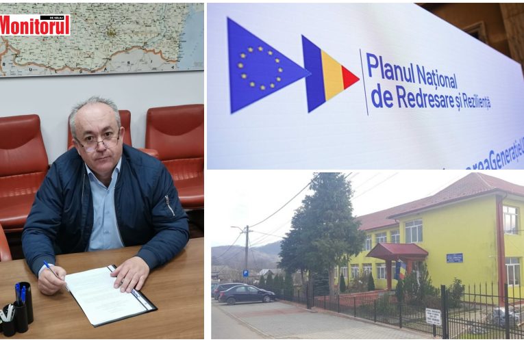 Primarul Augustin Văscan a semnat două contracte pe PNRR de 2,5 milioane lei pentru Poiana Blenchii