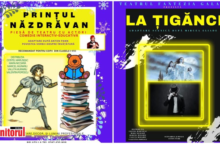 Spectacole de teatru pentru tineri la Casa de Cultură din Jibou