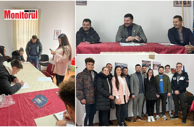 Zeci de tineri s-au înscris în TSD Jibou – cea mai puternică organizație de tineret a PSD