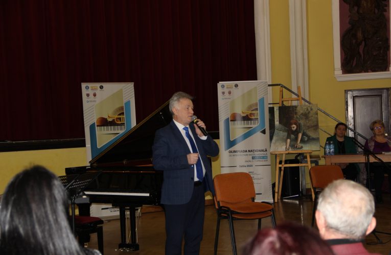 Primarul Ionel Ciunt prezent la Olimpiada Națională de Interpretare Instrumentală