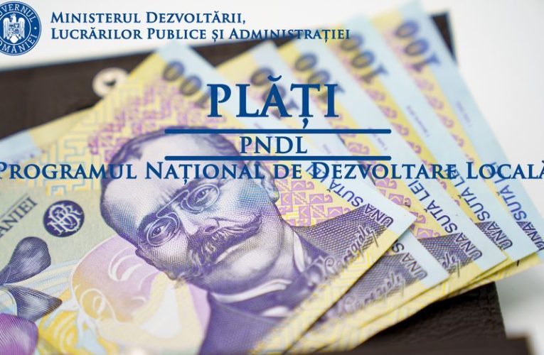 Plăți de peste 5 milioane lei pentru investiții realizate în Sălaj prin PNDL