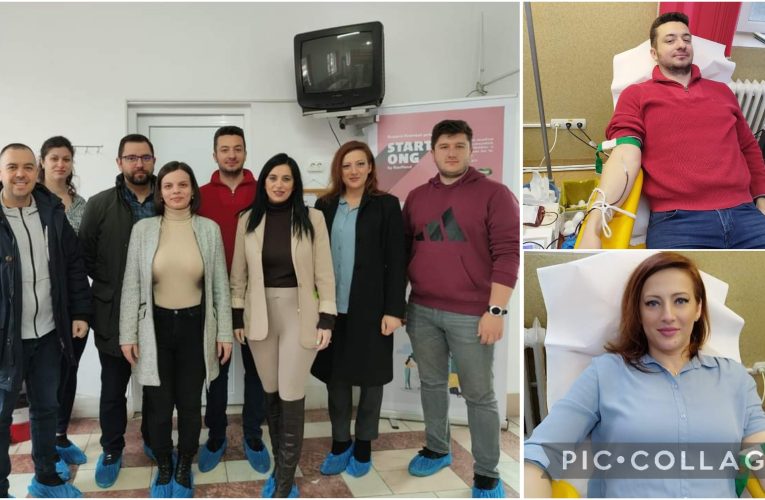 Tinerii liberali au donat sânge la centrul din Zalău