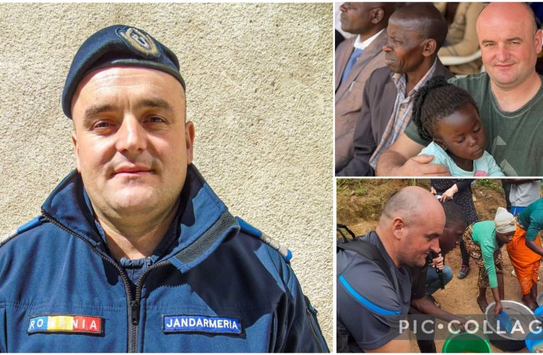 Un jandarm din Sălaj a reconstruit un spital în Uganda