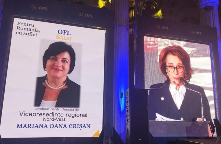 Dana Crișan aleasă vicepreședinte OFL Regional Nord-Vest