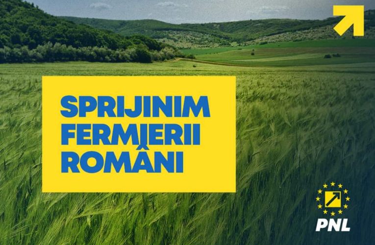 PNL: „Sprijinim fermierii români”