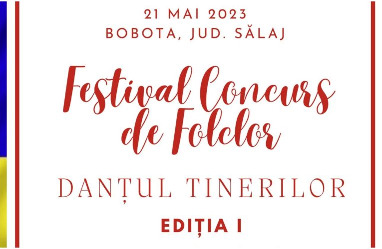 Prima ediție a Festivalului Concurs de Folclor „Danțul Tinerilor”, organizat la Bobota