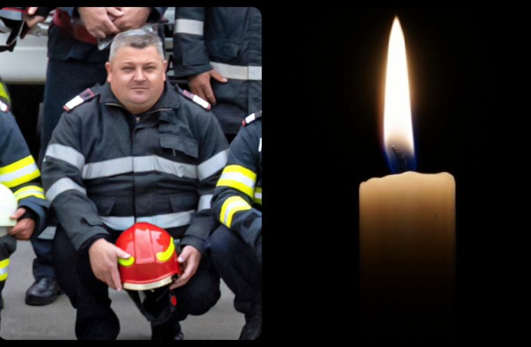 Doliu la ISU Sălaj! Un pompier din Zalău a decedat la doar 42 de ani