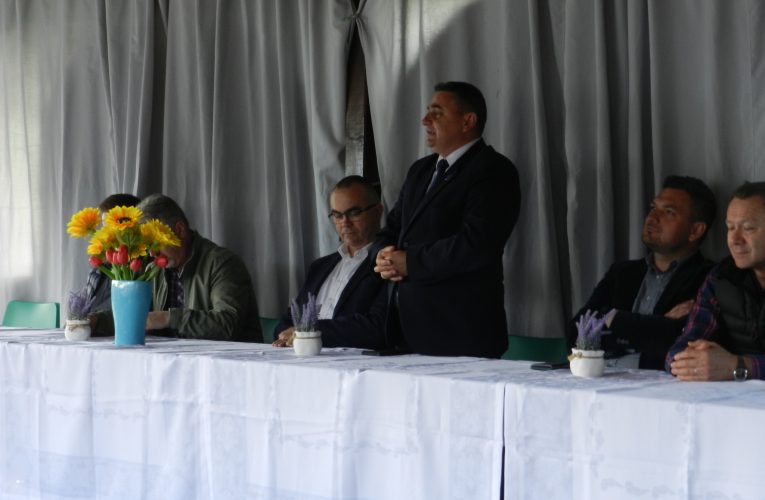 Grup de studenți de la FSPAC Cluj-Napoca, într-o vizită de studii la Boghiș