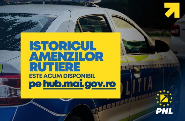 PNL: Istoricul sancțiunilor rutiere poate fi obținut acum și online