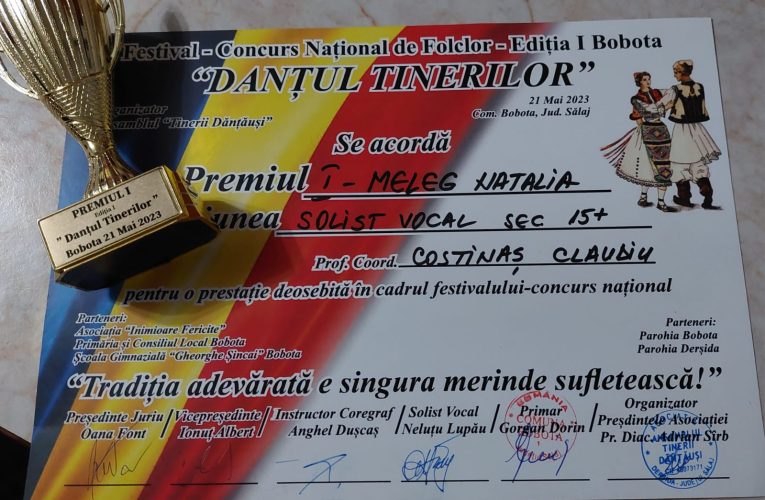 Elevii Şcolii Populare de Arte şi Meserii, pe podium la două competiții muzicale desfășurate în Sălaj