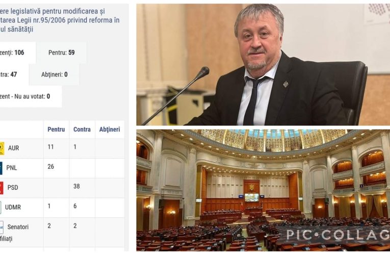 O lege importantă pentru pacienți semnată și de senatorul Bob Virgil, adoptată de Senat