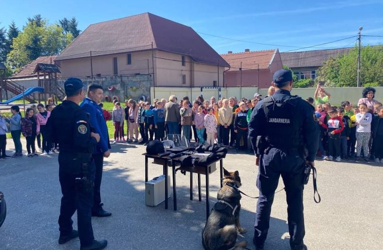 Jandarmii și polițiștii au derulat activități de prevenire a violenței