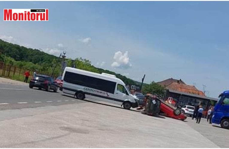 Un exercițiu al pompierilor a „paralizat” traficul pe ruta Zalău – Panic