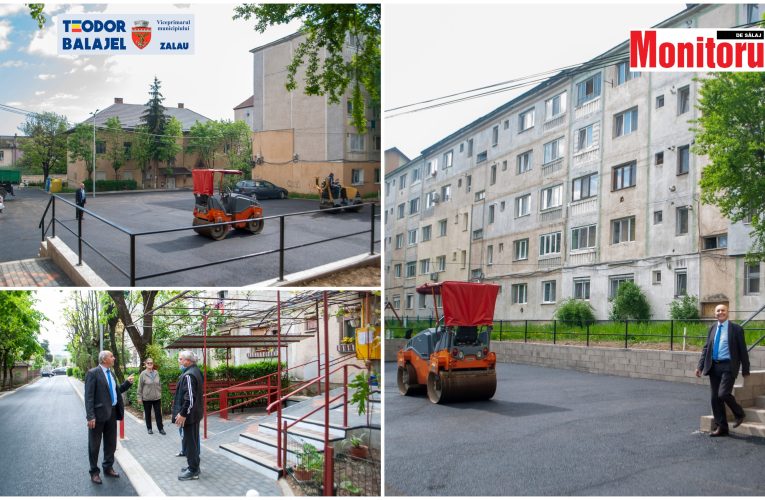 Viceprimarul Teodor Bălăjel mulțumit de calitatea lucrărilor executate de Citadin pe str. Dumbrăvița