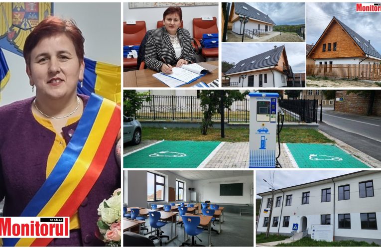 Comuna Dragu are asigurată dezvoltarea cu primărița Angelica Lazăr la conducere