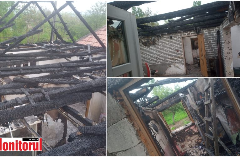 APEL UMANITAR pentru familia din Agrij a cărei casă a fost distrusă complet într-un incendiu