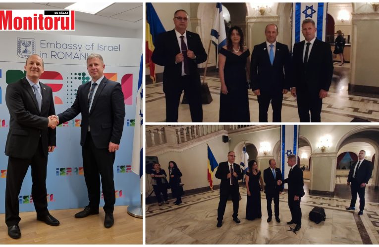 Directorul ADI Țara Silvaniei, Daniel Stejeran, s-a întâlnit la București cu ambasadorul Israelului