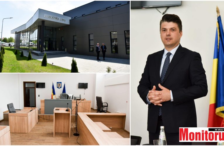 Secretarul de stat la Justiție, Bogdan Ilea, prezent la inaugurarea Judecătoriei Luduș