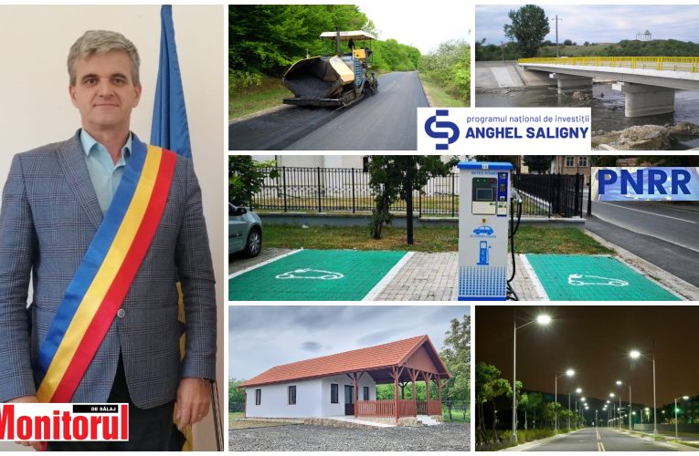 Primarul Vasile Fodor a obținut multe milioane de euro pentru investiții în comuna Năpradea