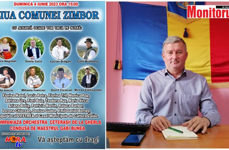Ziua Comunei Zimbor – duminică 4 iunie, ora 15.00