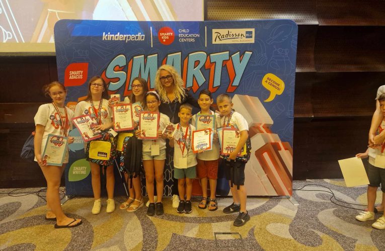 Mai mulți copii din Sălaj, premiați la Olimpiada Internațională Smarty Kids