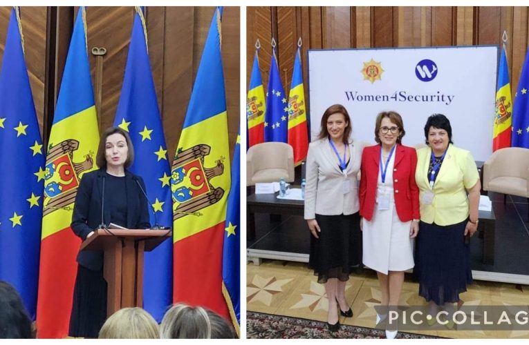 Președinta OFL Sălaj, Dana Crișan, s-a întâlnit cu președinta Moldovei, Maia Sandu