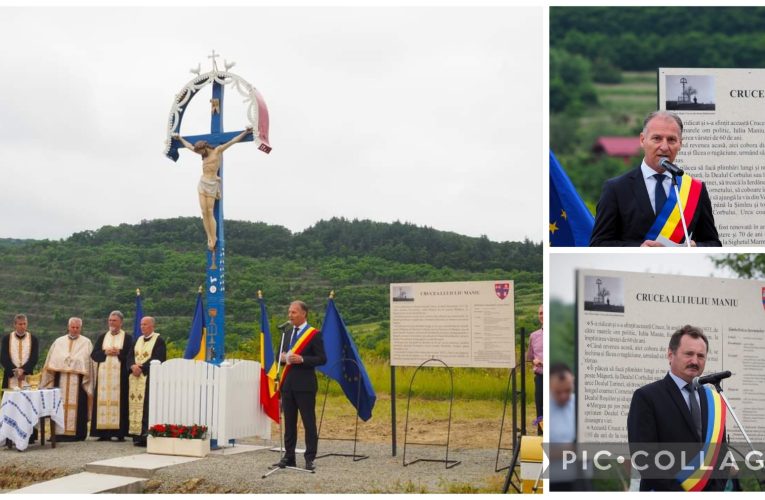 Omagiu adus lui Iuliu Maniu, la Bădăcin