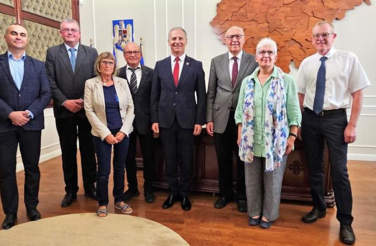 Delegație din Germania, în vizită la Consiliul Județean Sălaj