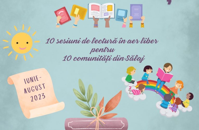 „Cu cartea pe uliţă”, proiect educațional derulat de Biblioteca Județeană care implică sute de copii din mediul rural