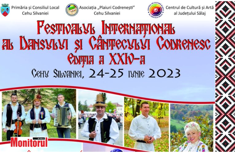 Festivalul Internațional al Dansului și Cântecului Codrenesc, organizat în Cehu Silvaniei