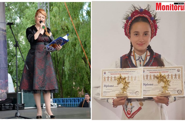 Violeta Boska de la Clubul Copiilor Șimleu, a câștigat Trofeul Festivalului „Maramureșul Răsună”