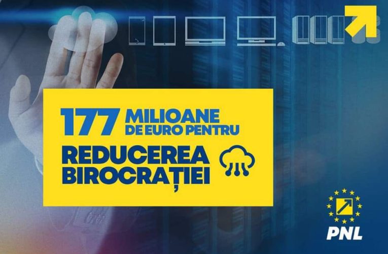 PNL: 177 milioane euro pentru reducerea birocrației
