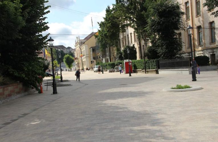 Lucrările de modernizare a zonei centrale din Zalău sunt în grafic