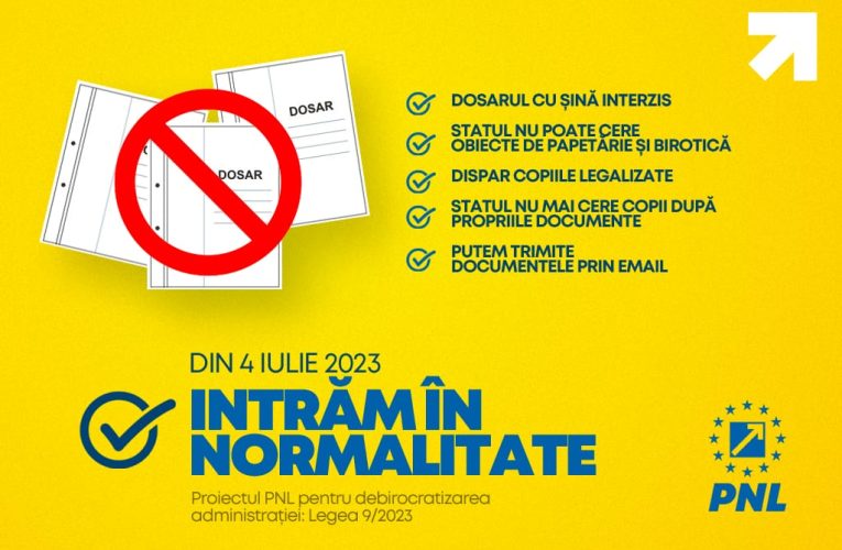 VIDEO| Proiectul PNL de eliminare a dosarului cu șină a intrat în vigoare