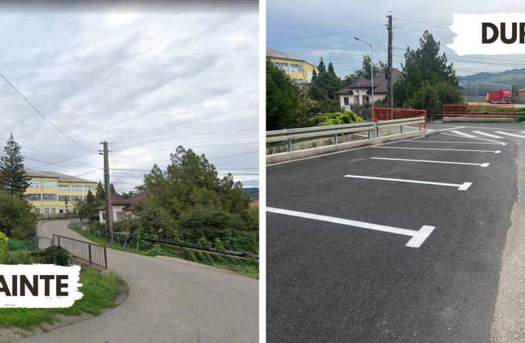 Podul peste râul Cioncaș, reabilitat de Primăria Orașului Jibou