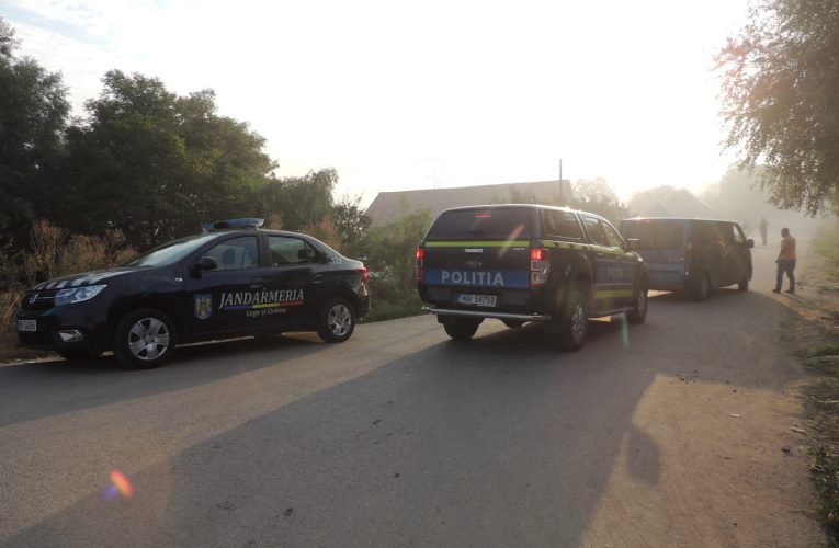 Poliția și Jandarmeria a luat la „puricat” tot Șimleul, inclusiv localitatea Pustă Vale