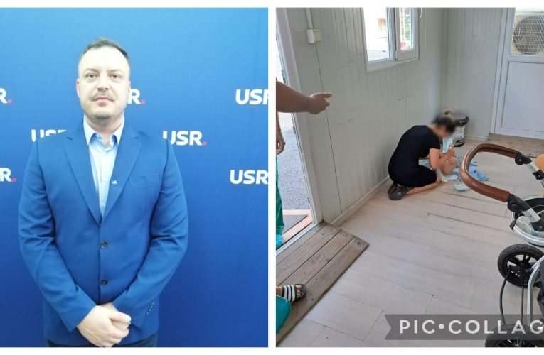 USR Sălaj: bebeluș schimbat pe podea la UPU Zalău