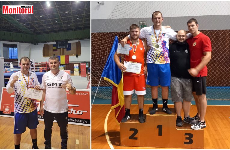 Pugilistul Magdaș Paul este campion național la seniori U22 2023 Tg Mureș cat +92 kg