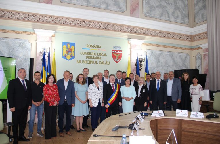 Delegație din Republica Moldova, în vizită de studiu la Primăria Municipiului Zalău
