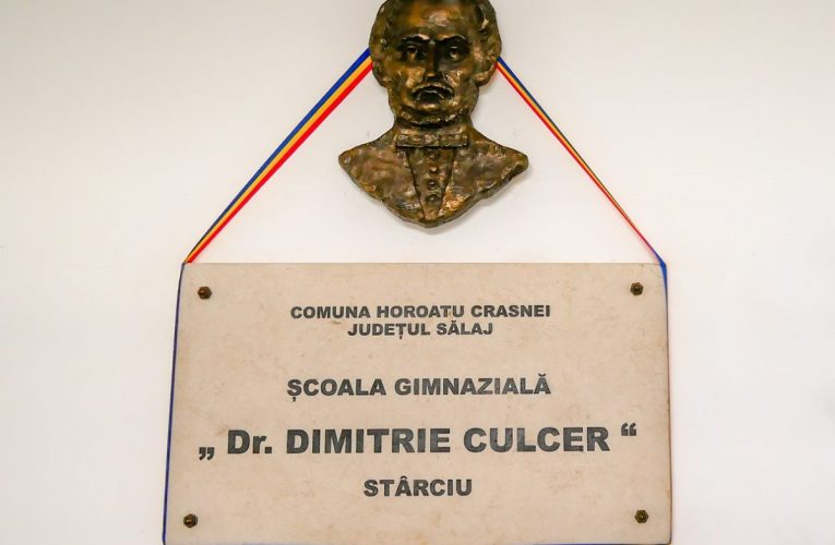 Școala Gimnazială Stârciu are un nou nume: Școala Gimnazială ,,Dr. Dimitrie Culcer”