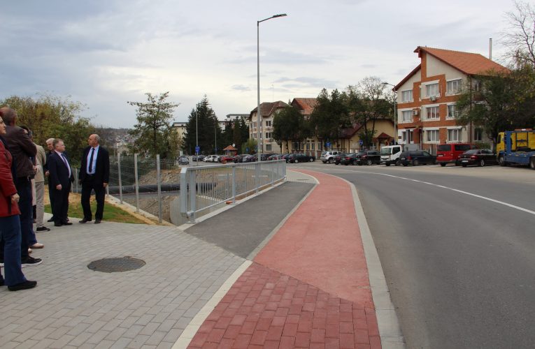 Primăria Zalău a recepționat podul nou de pe strada Corneliu Coposu