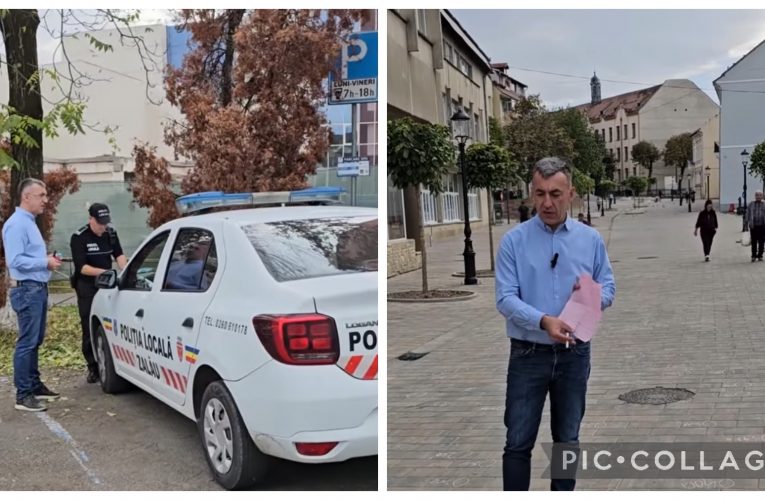Deputatul Alin Prunean sancționat de Poliția Locală Zalău pentru „graffiti”