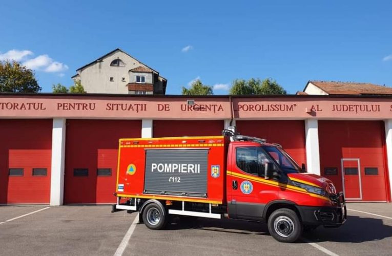 Tehnică nouă de intervenție în dotarea pompierilor ISU Sălaj