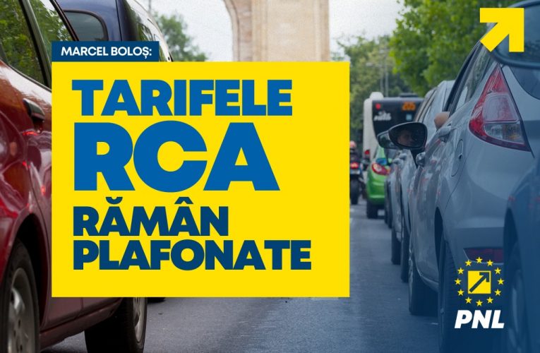 PNL: Tarifele RCA rămân plafonate, anunță ministrul de Finanțe