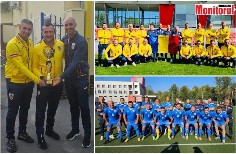 Primarul Bercean Alexandru, campion în administrație, dar și la fotbal cu naționala primarilor din România