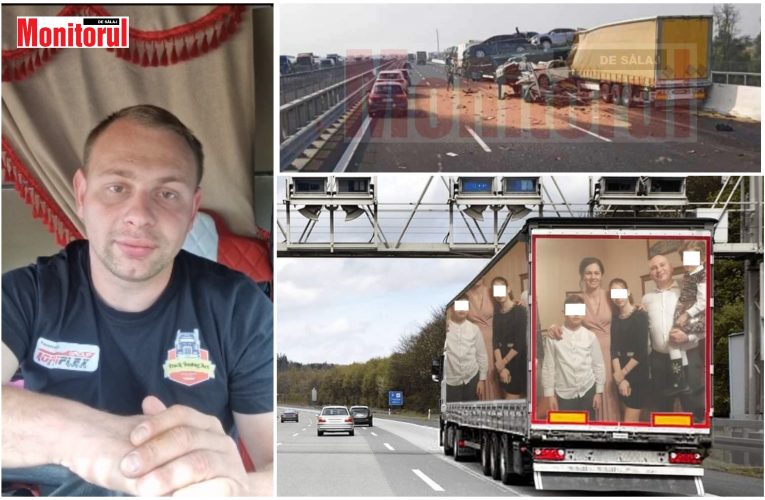 Șoferii profesioniști din Sălaj sar în ajutorul familiei lui Nicu, decedat în tragicul accident din Italia