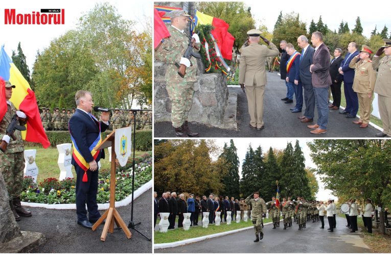Conducerea Primăriei Zalău a participat la manifestările prilejuite de Ziua Armatei Române